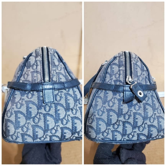 Authentic Christian Dior Trotter Shoulder Bag Diorissimo - Picture 8 of 10